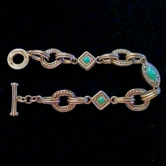 Studio Barse 925 Silver and Turquoise Bracelet - Picture 4 of 6